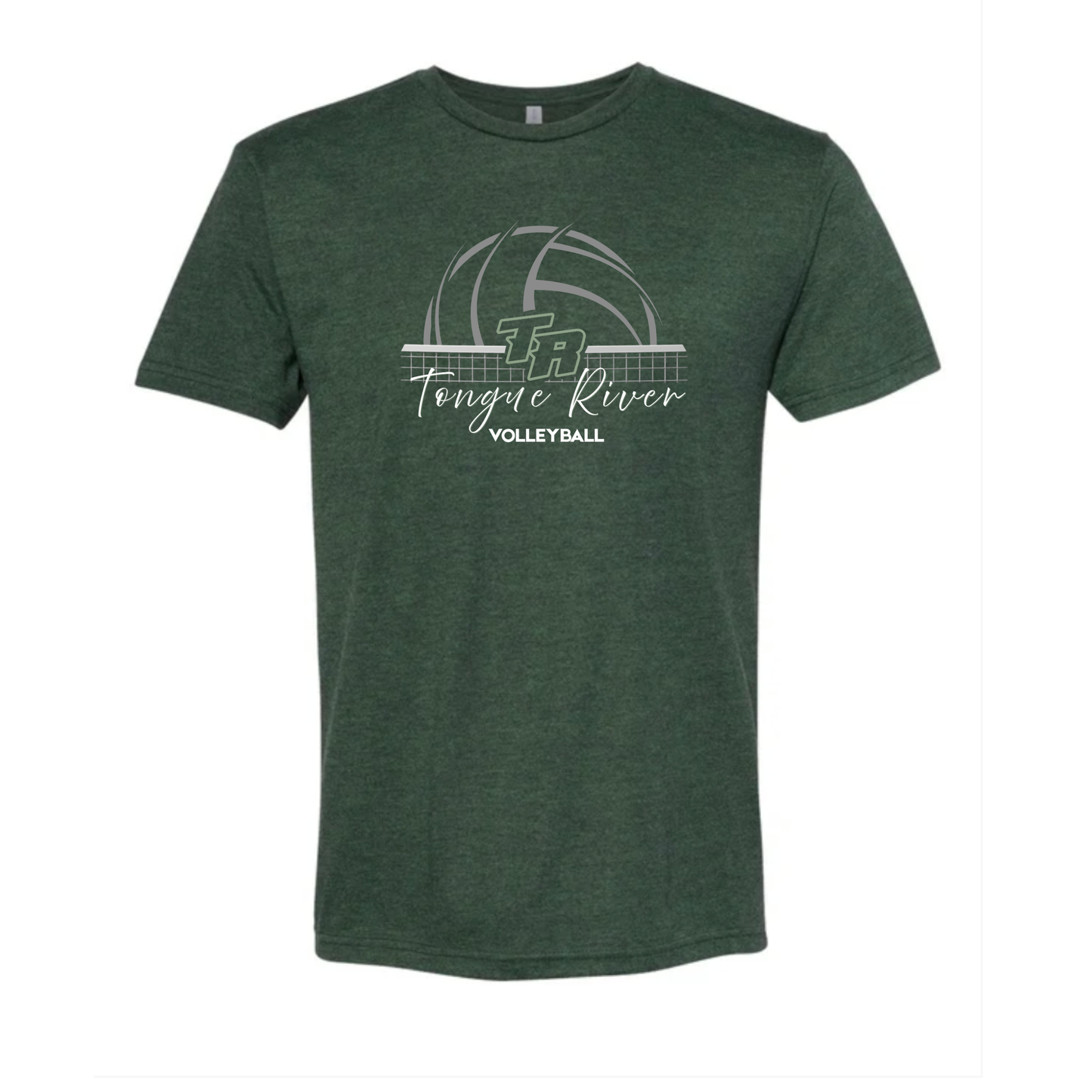 **TEAM SHIRT** TR Volleyball Short Sleeve Shirt [GREEN]
