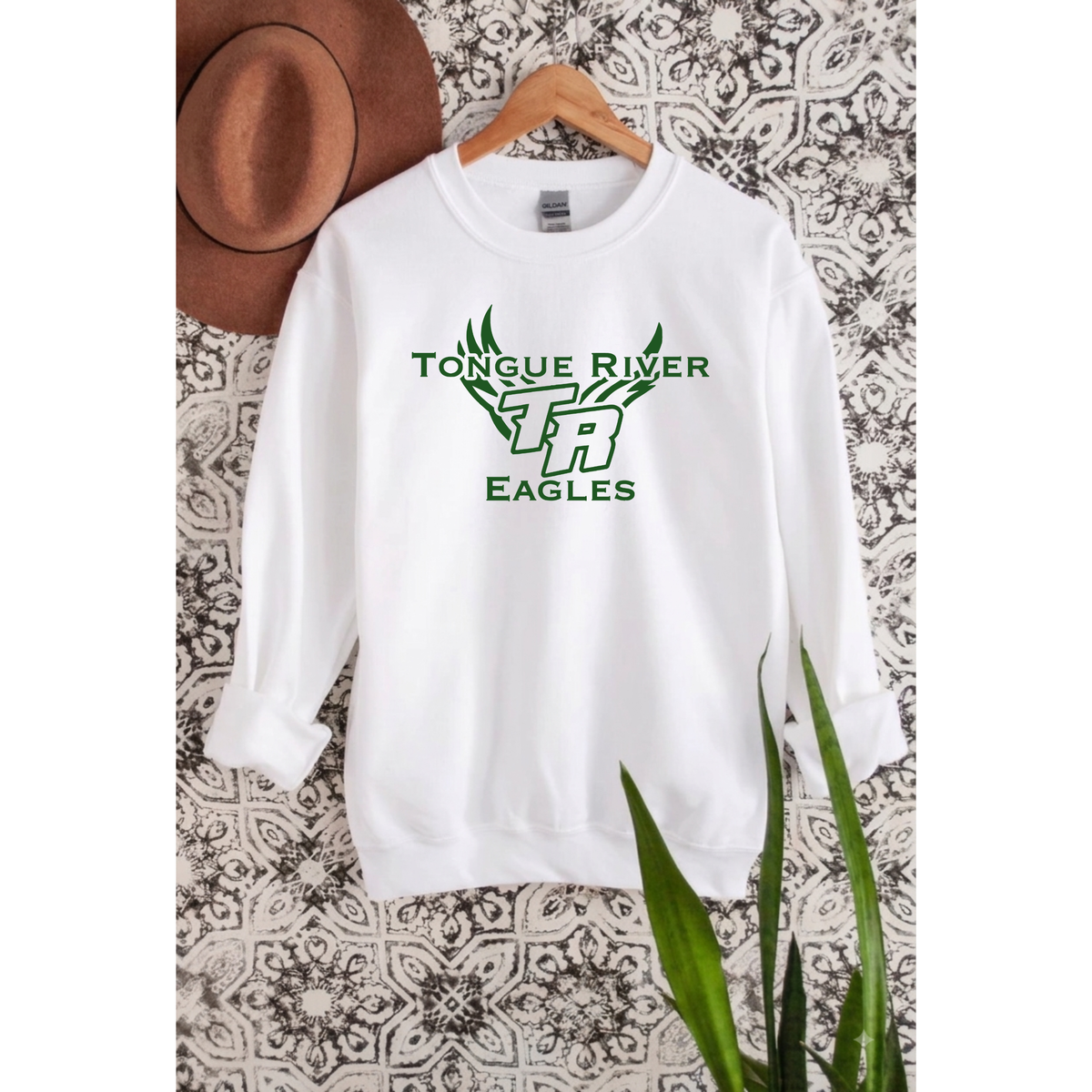 TR Crew Neck Sweatshirt [White]