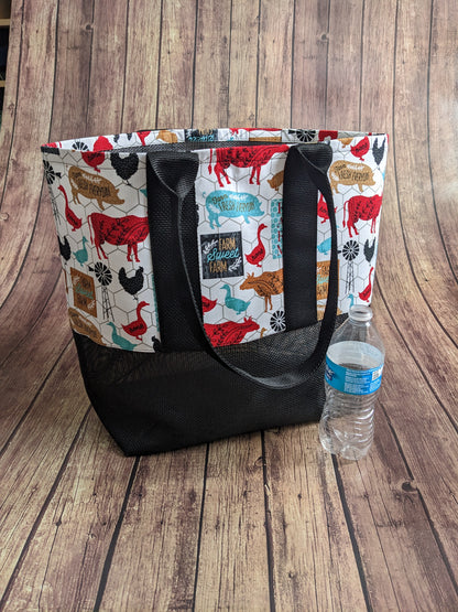Jo Jo Ultimate Carry-All Tote Set [Farm Animals]: Versatile Practicality for Every Occasion