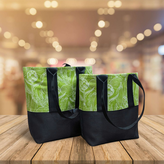 Jo Jo Ultimate Carry-All Tote Set [Green Veggie]: Versatile Practicality for Every Occasion