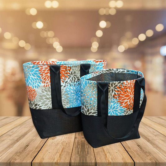 Jo Jo Ultimate Carry-All Tote Set [Flower Burst]: Versatile Practicality for Every Occasion