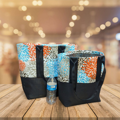 Jo Jo Ultimate Carry-All Tote Set [Flower Burst]: Versatile Practicality for Every Occasion