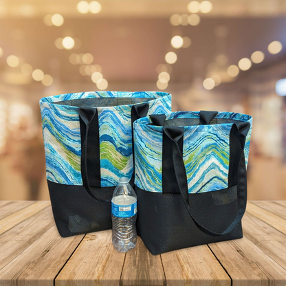 Jo Jo Ultimate Carry-All Tote Set [Waves]: Versatile Practicality for Every Occasion
