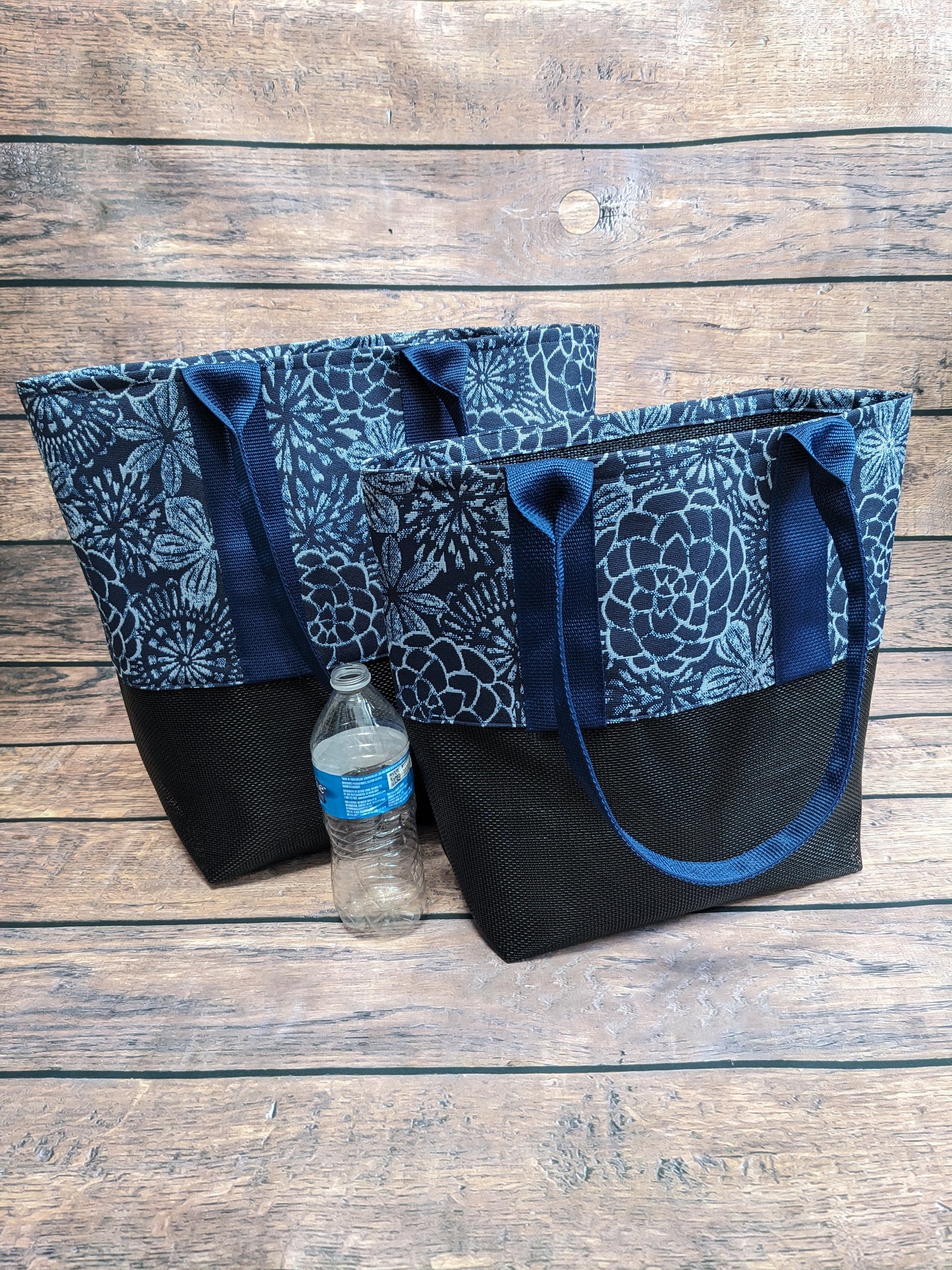 Jo Jo Ultimate Carry-All Tote Set [Blue Floral]: Versatile Practicality for Every Occasion