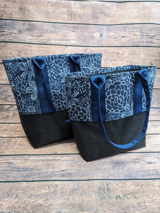 Jo Jo Ultimate Carry-All Tote Set [Blue Floral]: Versatile Practicality for Every Occasion