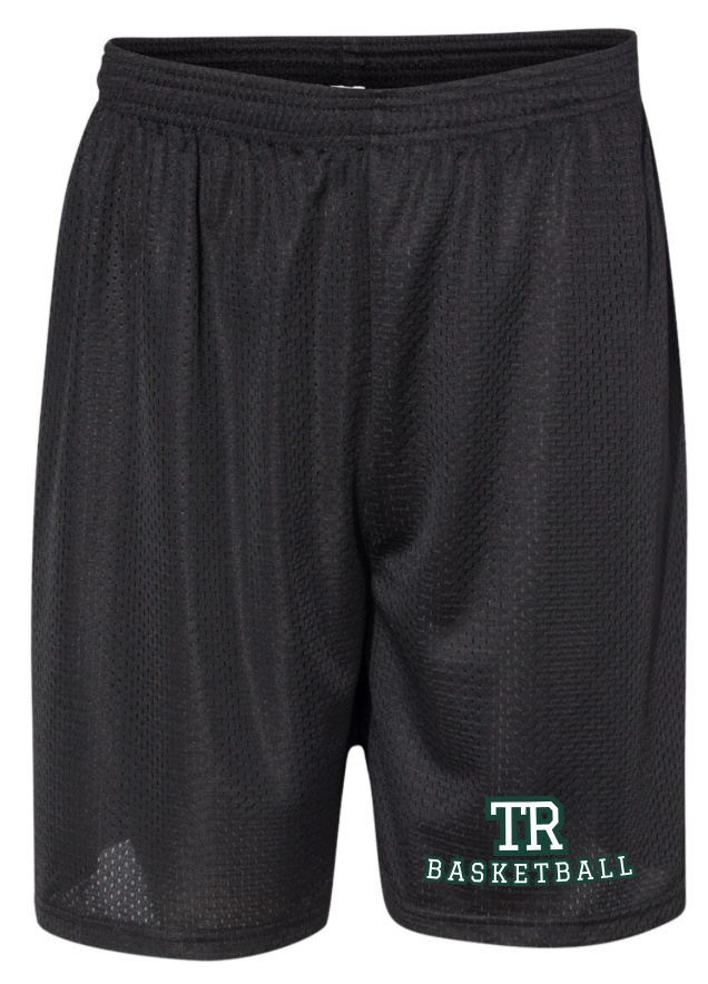 TR Basketball Mesh Athletic Shorts [Black]
