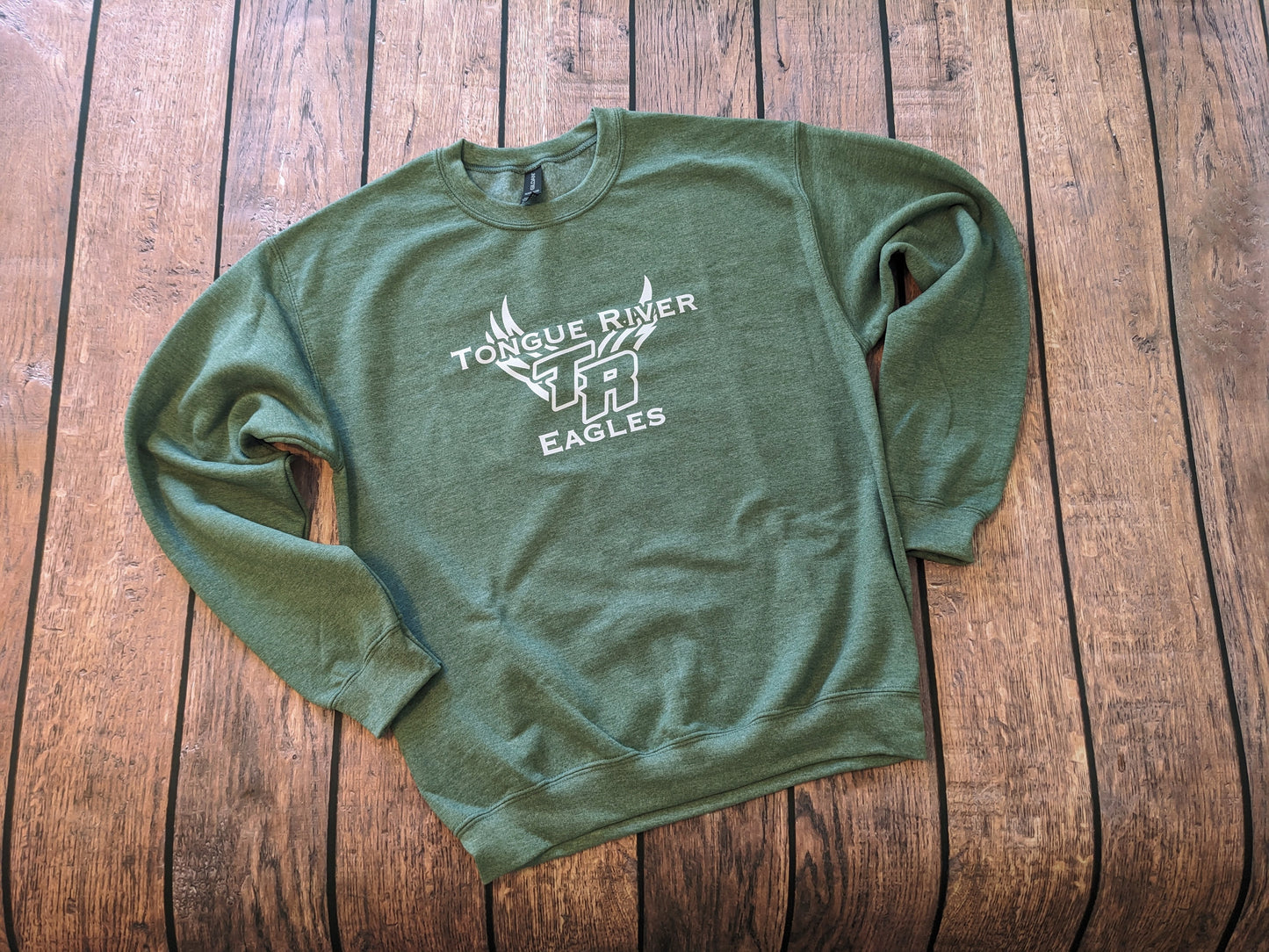 TR Crew Neck Sweatshirt [Dark Sage]