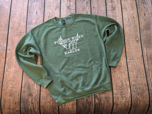 TR Crew Neck Sweatshirt [Dark Sage]