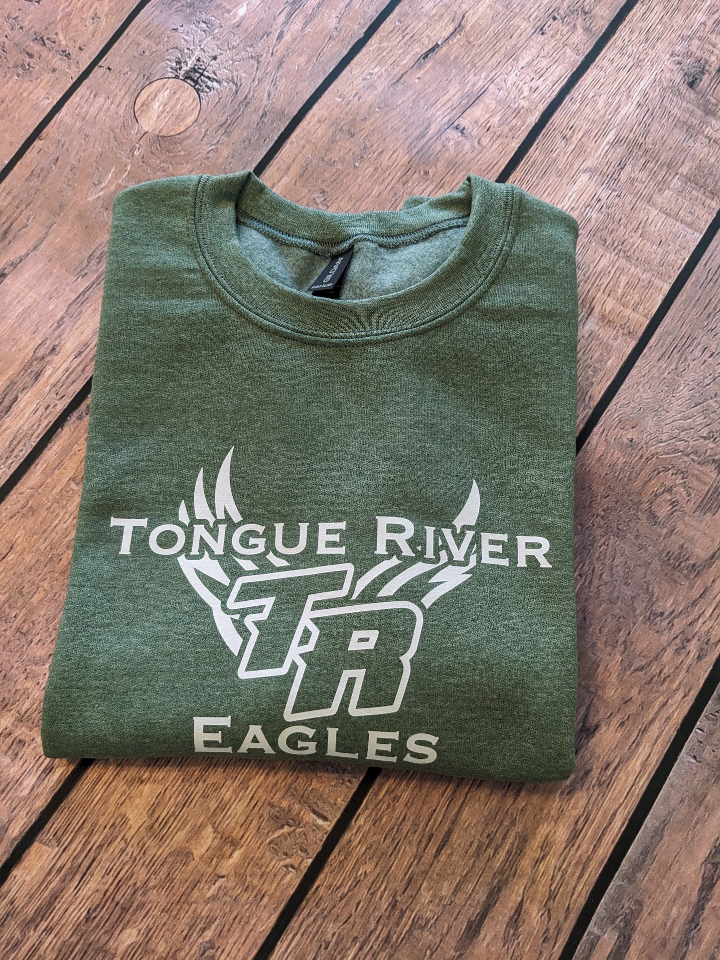TR Crew Neck Sweatshirt [Dark Sage]