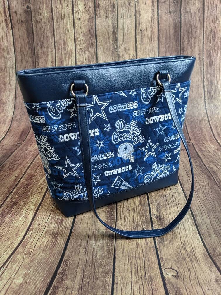 Camela Stylish Mid-Sized Handbag [Dallas Cowboys]: Spacious Style for Every Occasion